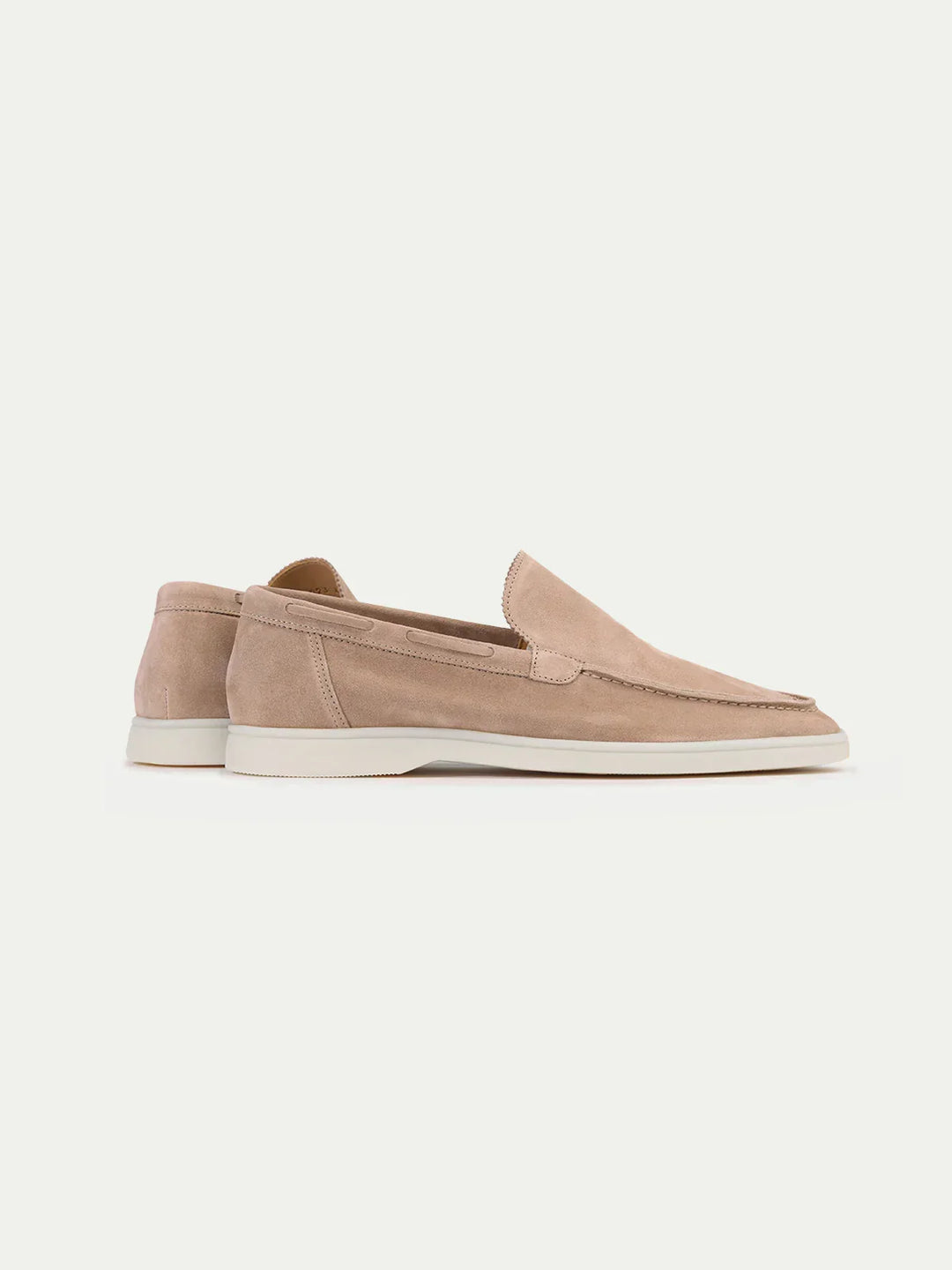 Suede Loafers with Lightweight Comfort for Men