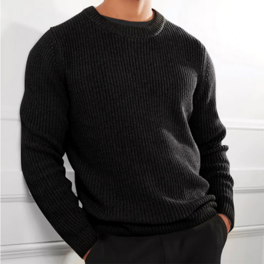 Zahir | Basic Knit Sweater for Spring for Men