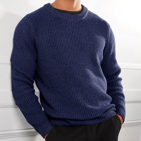 Zahir | Basic Knit Sweater for Spring for Men