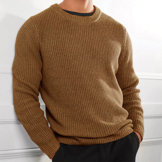 Zahir | Basic Knit Sweater for Spring for Men