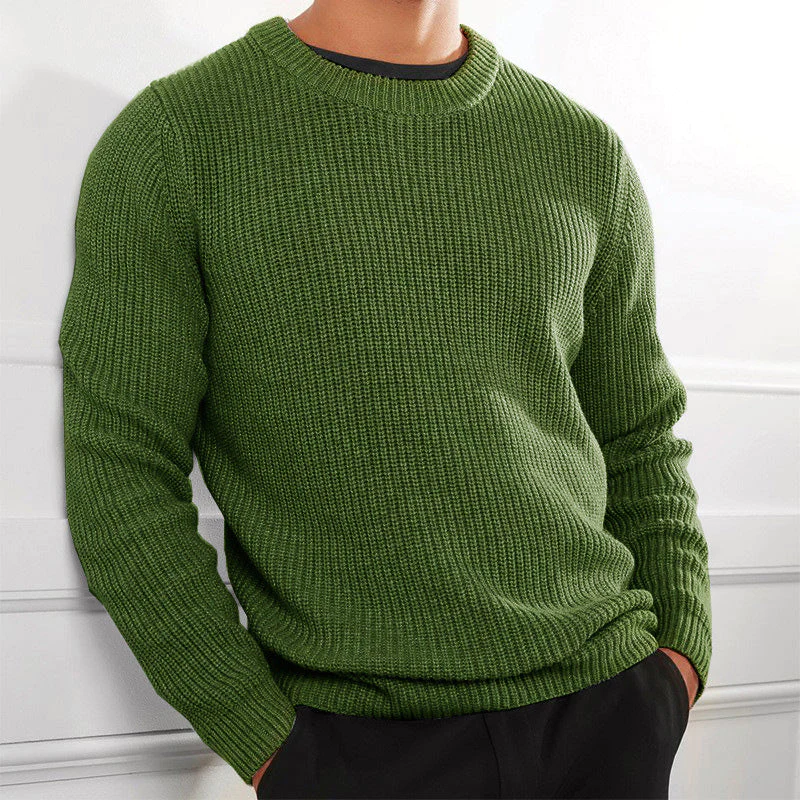 Zahir | Basic Knit Sweater for Spring for Men