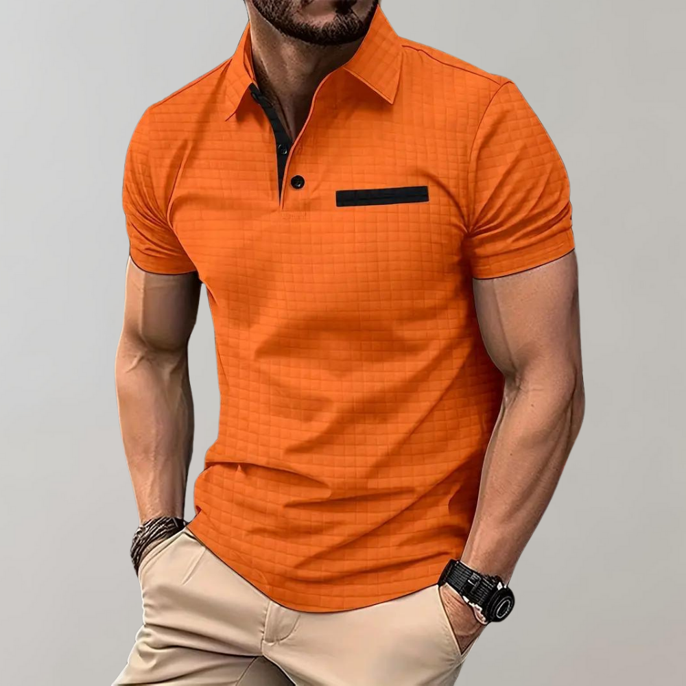 Frank | Versatile Polo in Comfortable Fabric for Men