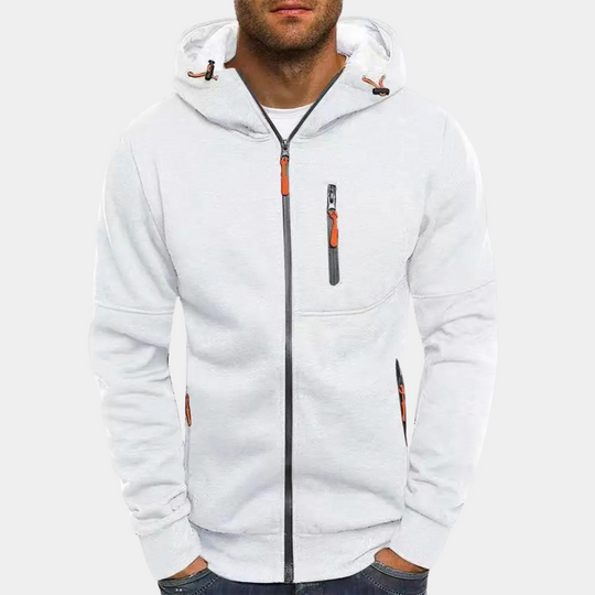 Remy | Zip-up Hooded Sweater for Men