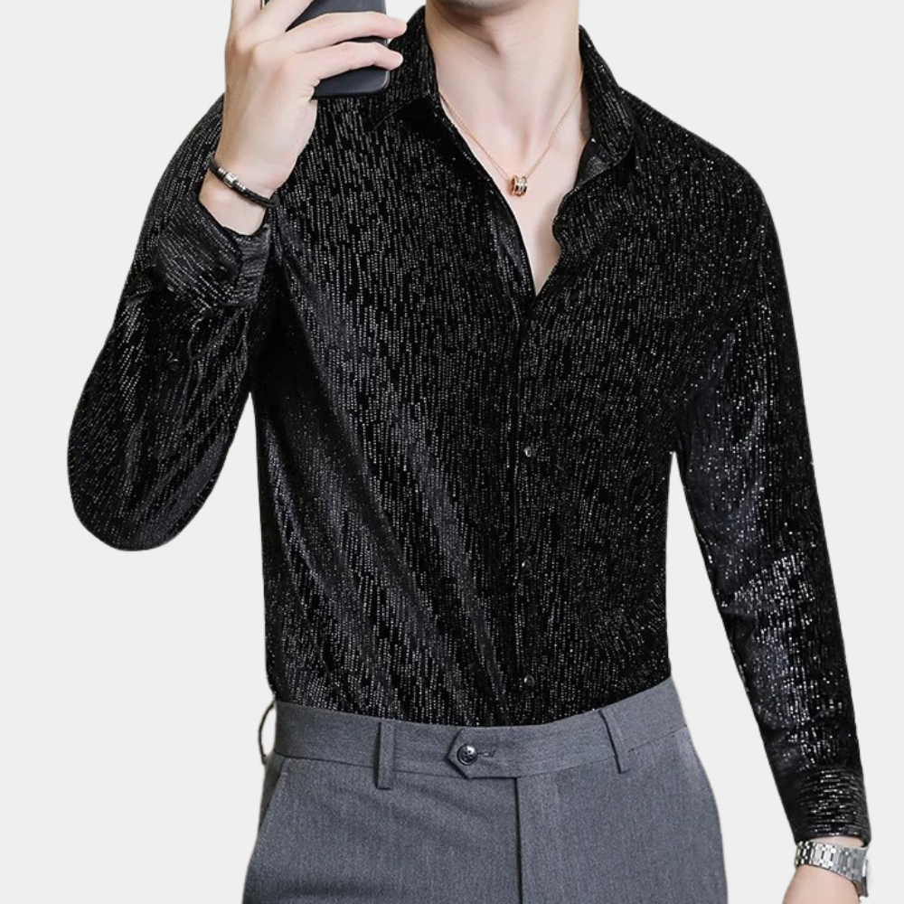 Cesare | Elegant Button-Up Shirt for Men