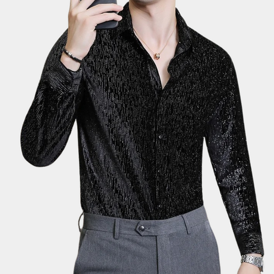 Cesare | Elegant Button-Up Shirt for Men