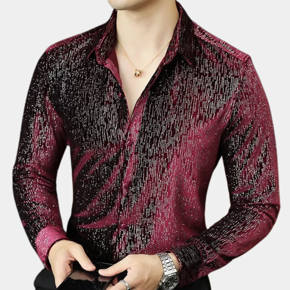Cesare | Elegant Button-Up Shirt for Men