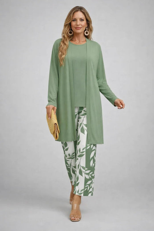 Madeleine | 3-Piece Set Sage Green