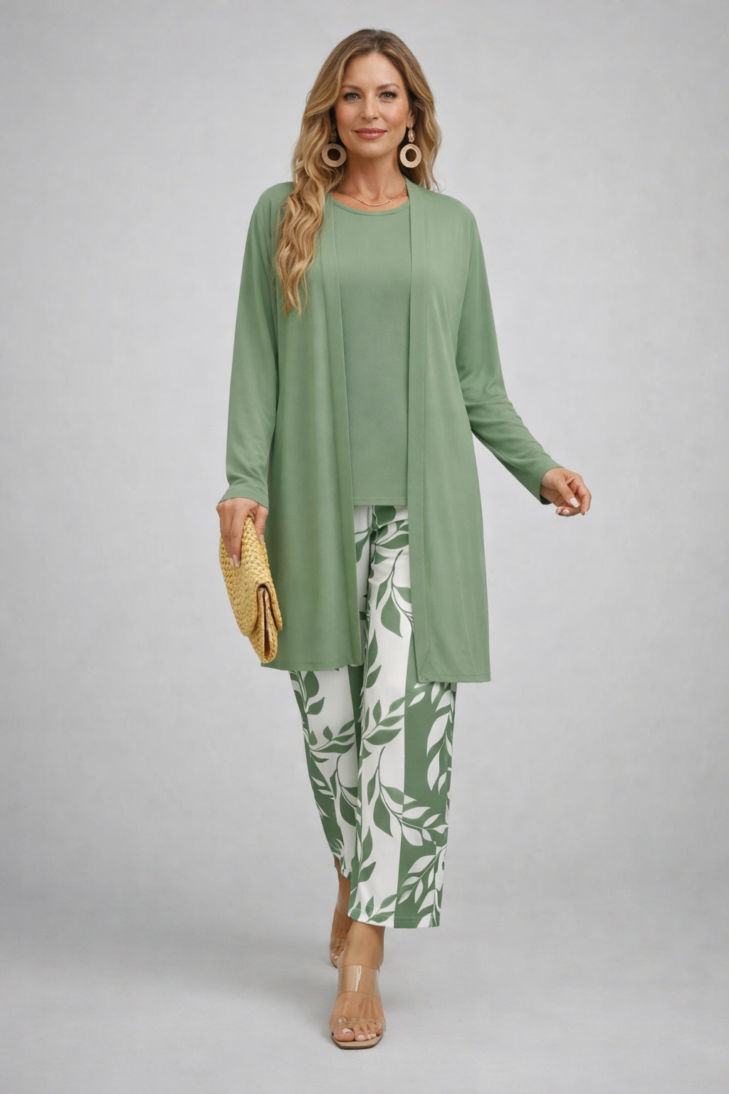 Irène | 3-Piece Green Set