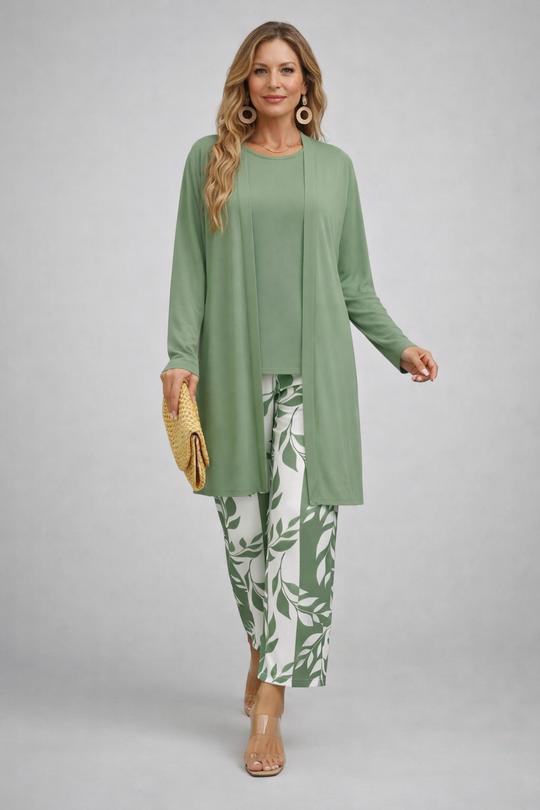 Irène | 3-Piece Green Set