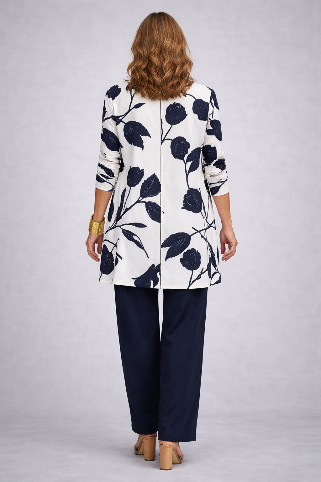 Eliane | 3-Piece Navy Blue Set