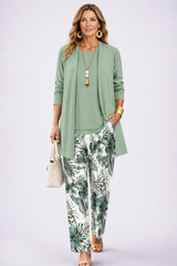 Green and White