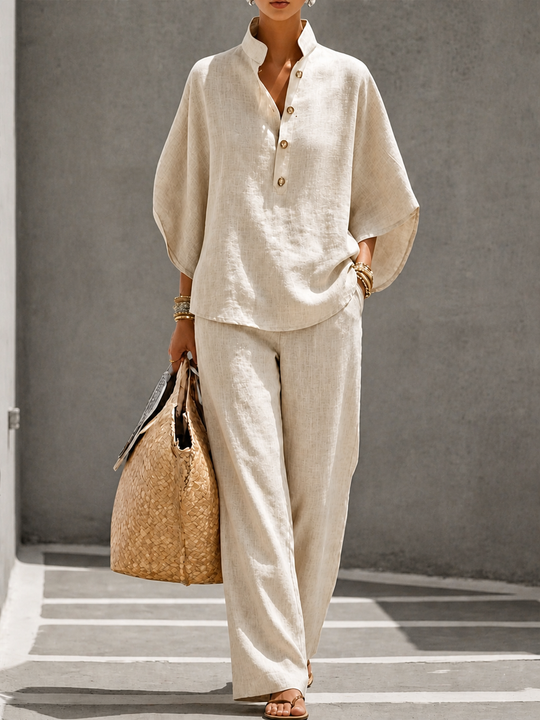 Ariel | Linen Set · Fluidity & Natural Elegance