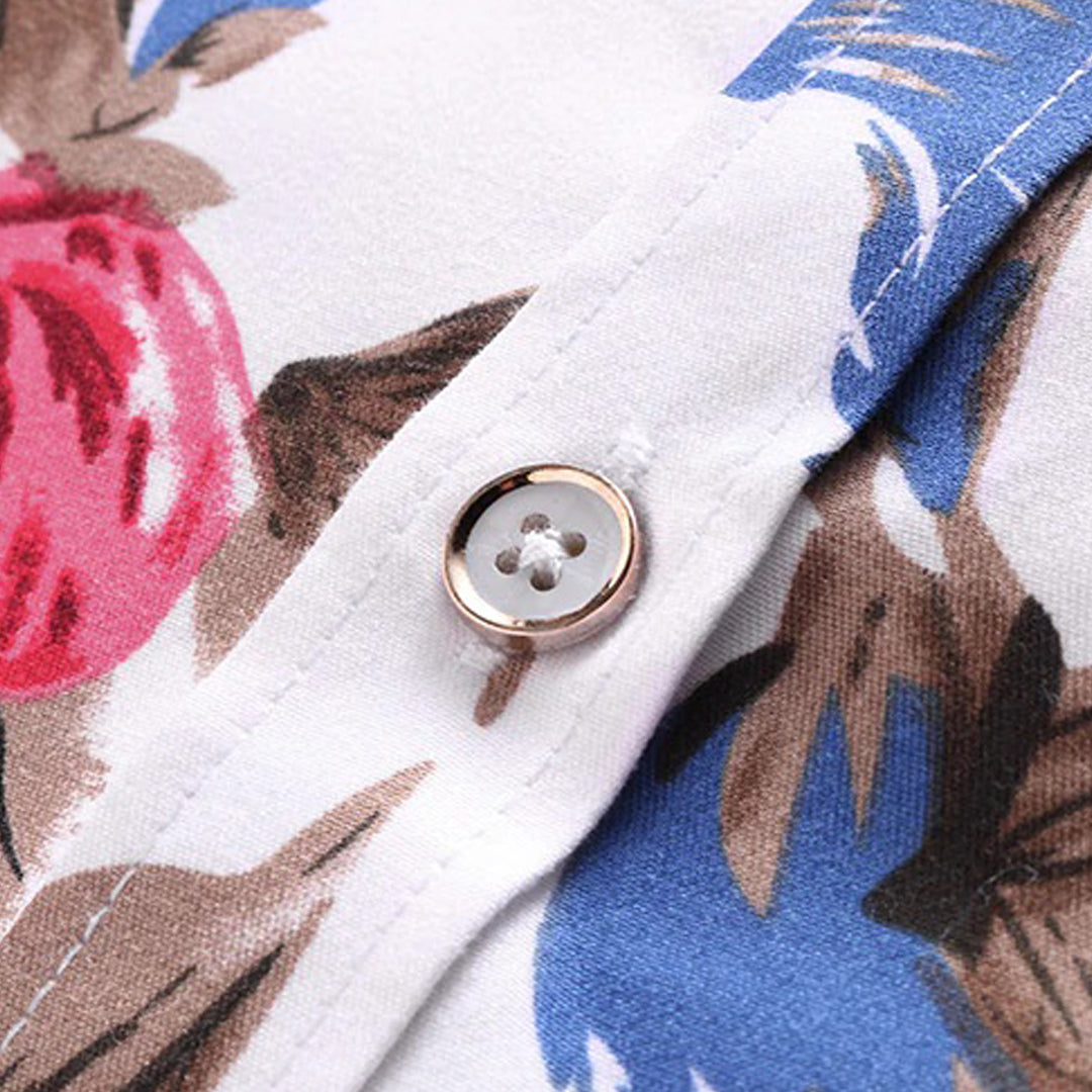Enrique | Luxury Floral Shirt for Men with Romantic Design