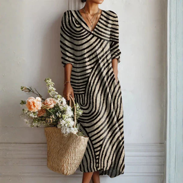 Aurélie | Modern Bohemian Maxi Dress
