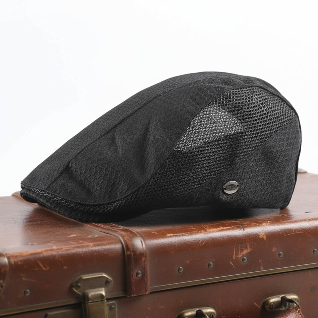 Acrylic Mesh Flat Cap | HARRISBURG
