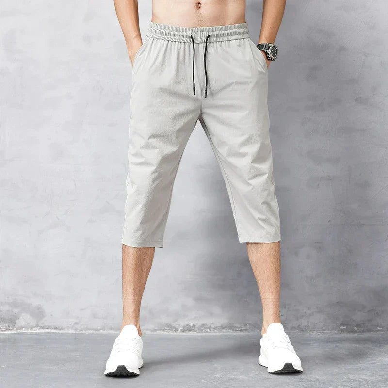 Jöel | Quick-Dry Nylon 3/4 Swim Shorts