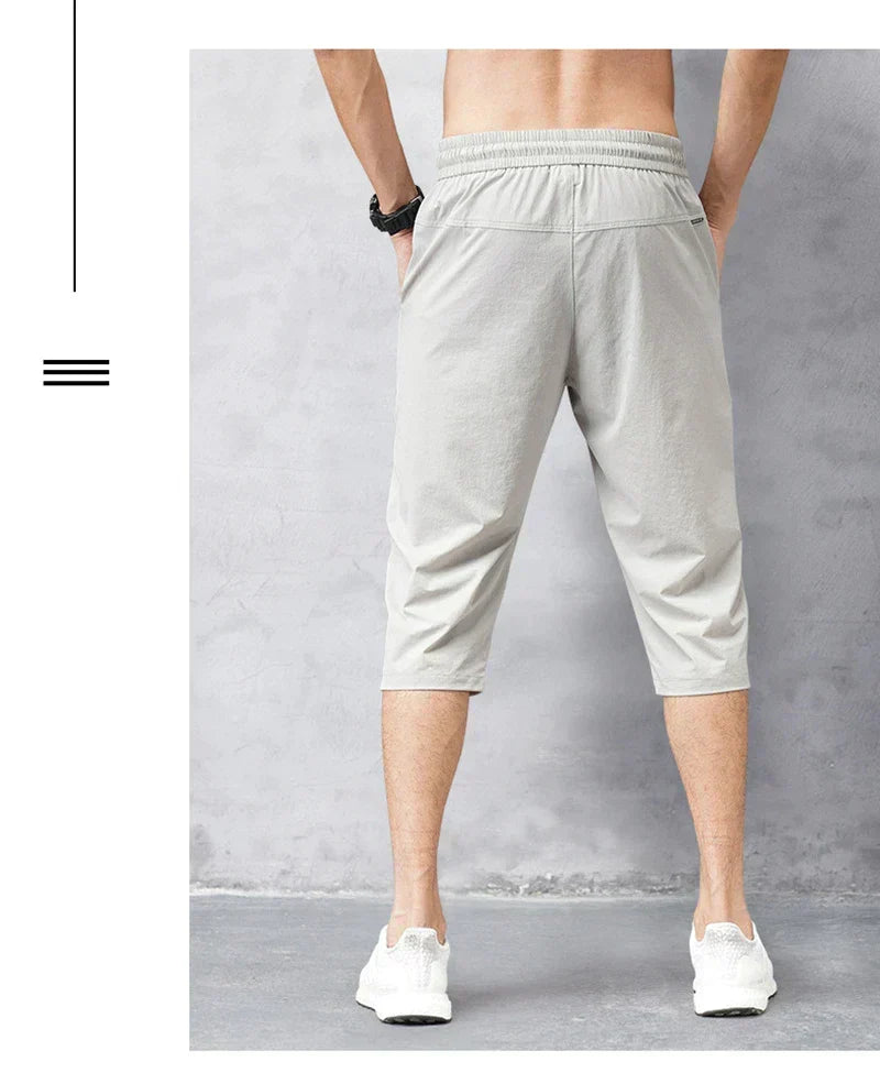 Jöel | Quick-Dry Nylon 3/4 Swim Shorts