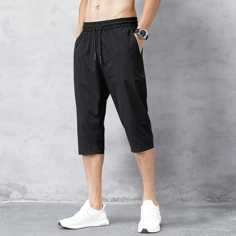 Jöel | Quick-Dry Nylon 3/4 Swim Shorts
