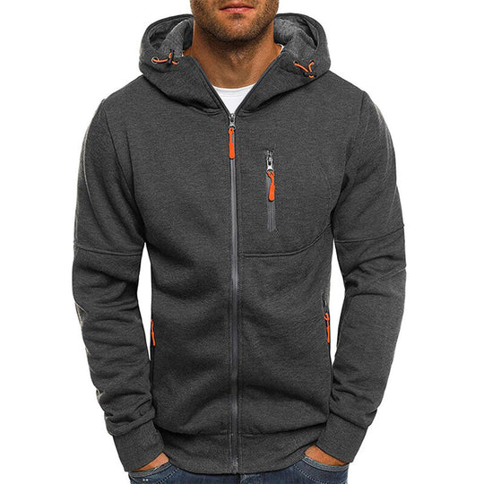 Remy | Zip-up Hooded Sweater for Men