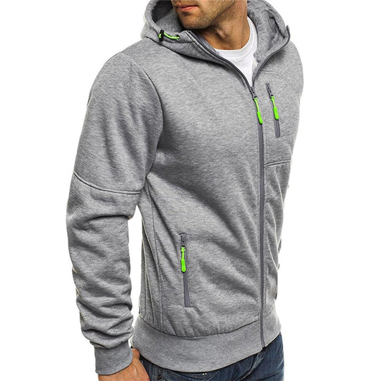 Remy | Zip-up Hooded Sweater for Men