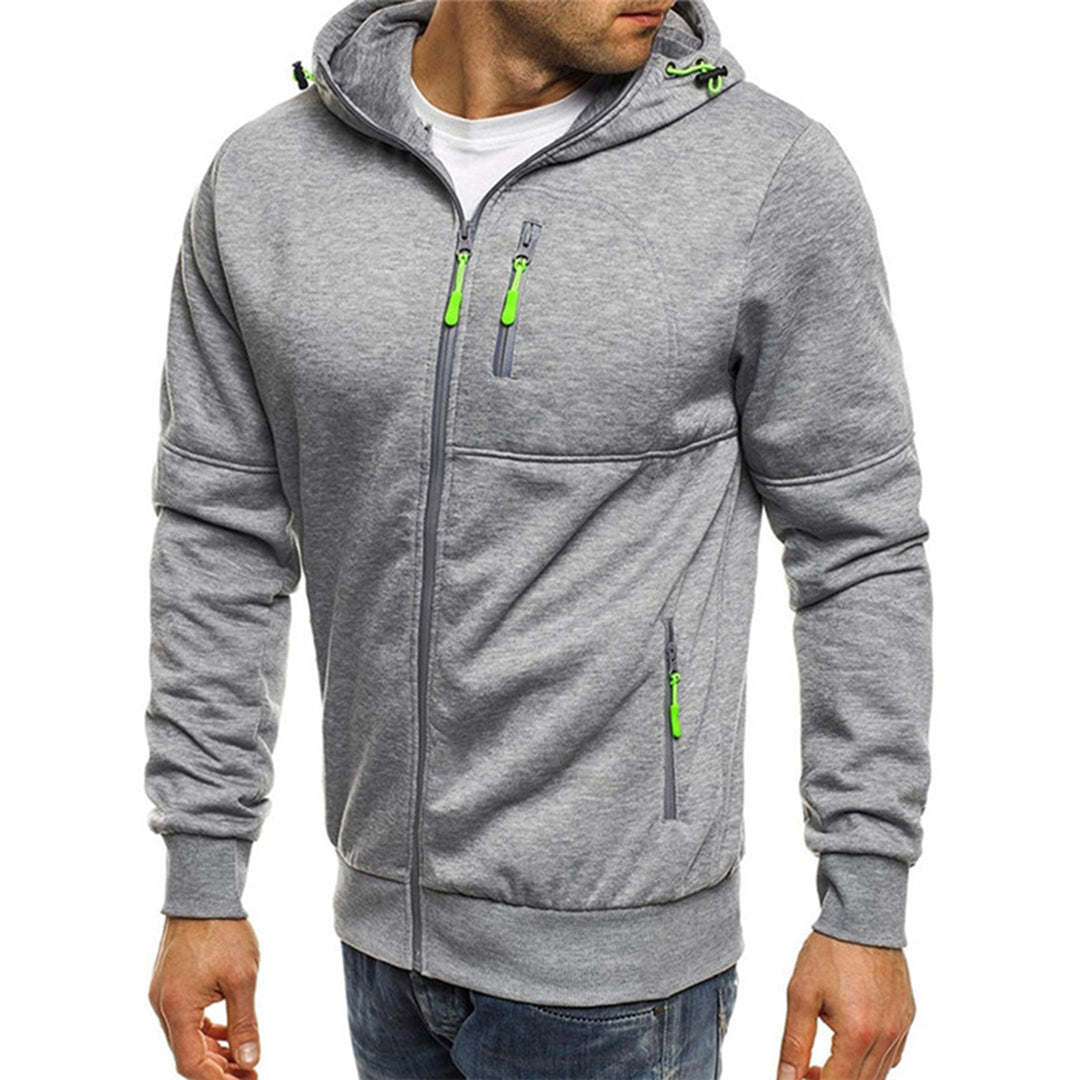 Remy | Zip-up Hooded Sweater for Men