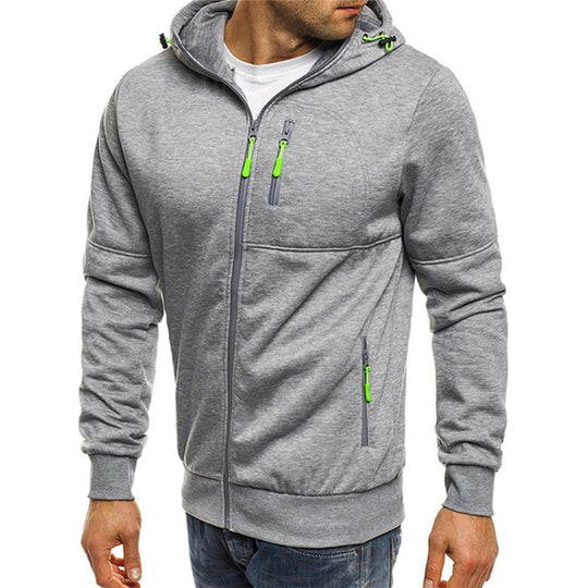 Remy | Zip-up Hooded Sweater for Men