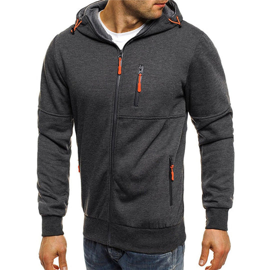 Remy | Zip-up Hooded Sweater for Men