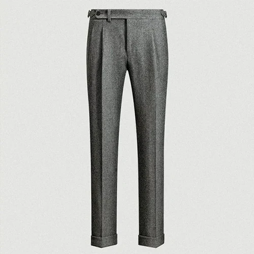 Thiago | Men's Slim Fit Work Pants with Belt