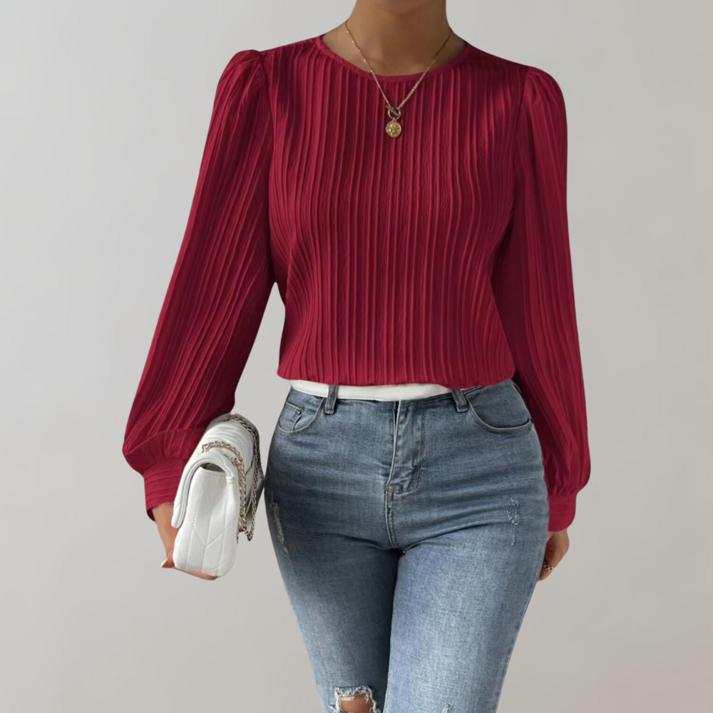 Mouna | Women's Long Sleeve Top | Trendy