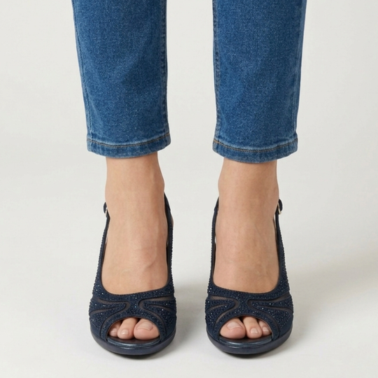 Sofia | Elegant Comfort Heeled Sandals