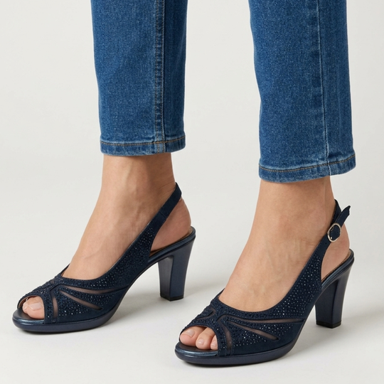 Sofia | Elegant Comfort Heeled Sandals