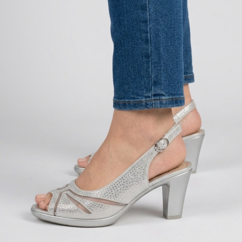 Sofia | Elegant Comfort Heeled Sandals