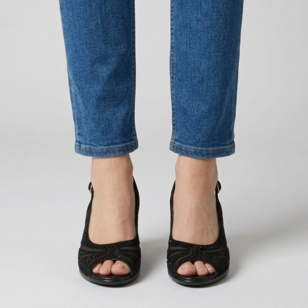 Sofia | Elegant Comfort Heeled Sandals