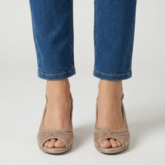 Sofia | Elegant Comfort Heeled Sandals