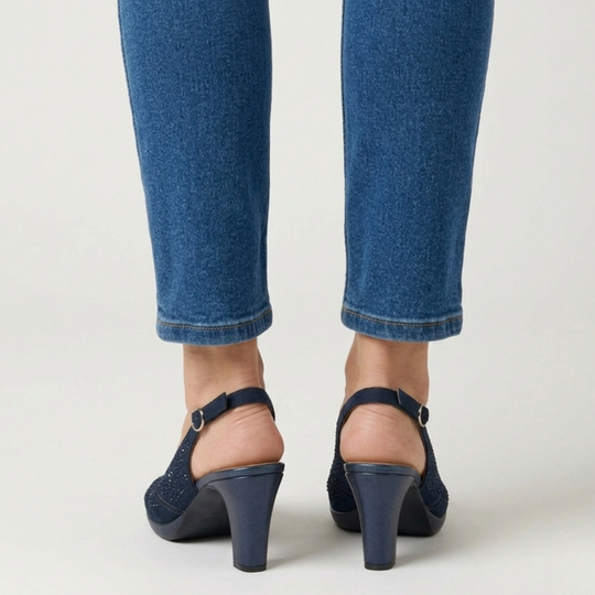 Sofia | Elegant Comfort Heeled Sandals