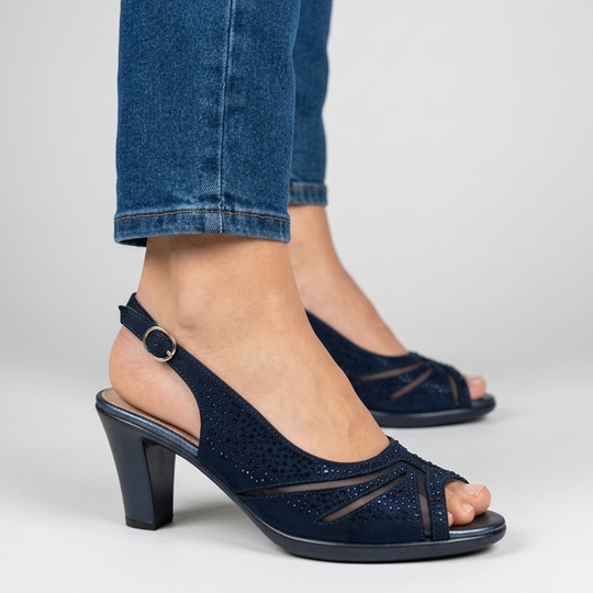 Sofia | Elegant Comfort Heeled Sandals