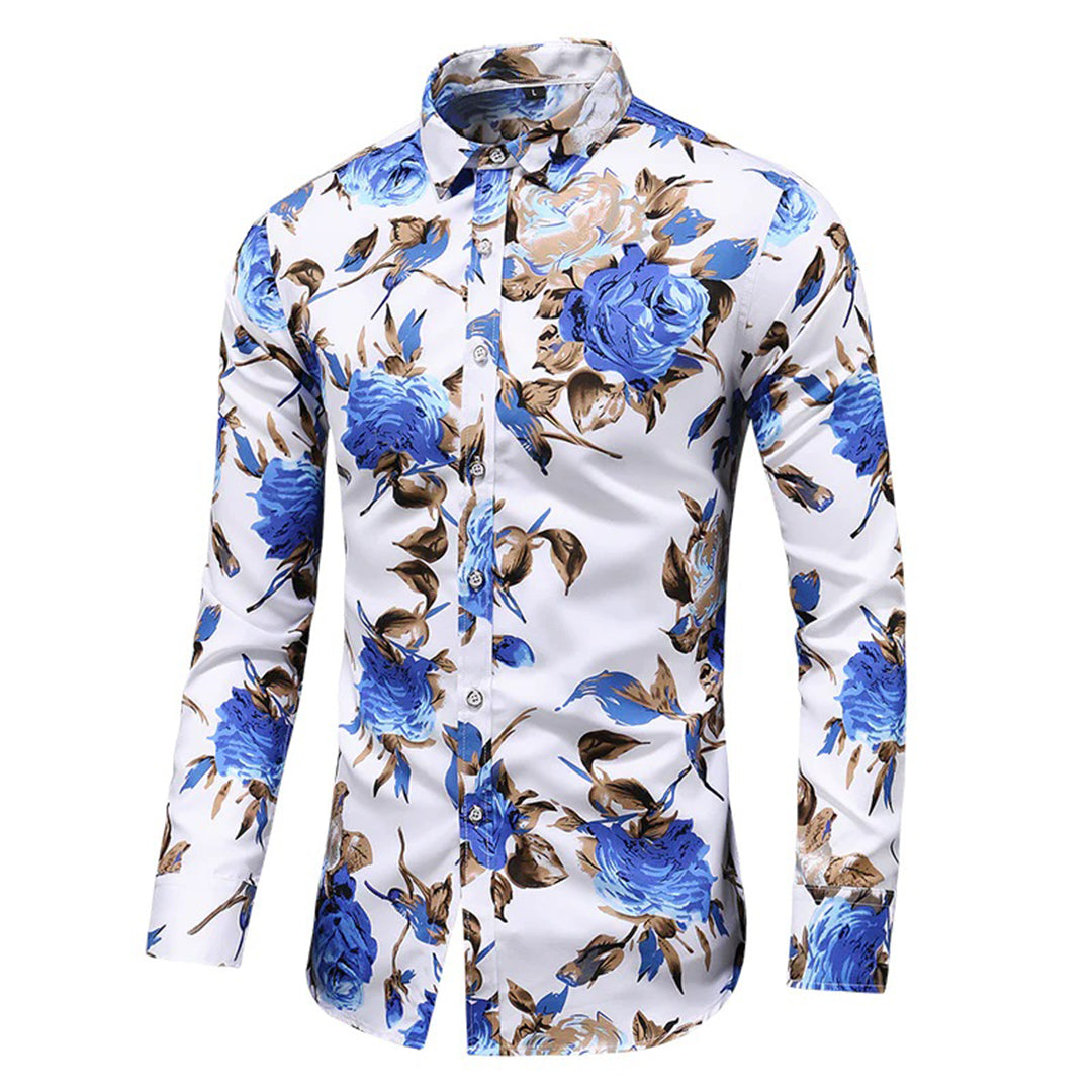 Enrique | Luxury Floral Shirt for Men with Romantic Design
