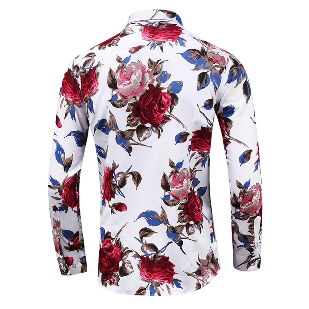 Enrique | Luxury Floral Shirt for Men with Romantic Design