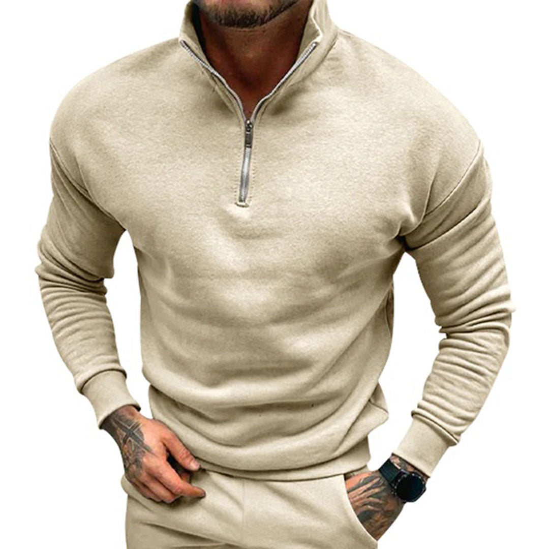 Rassell | Contemporary Design Half-Zip Sweater for Men