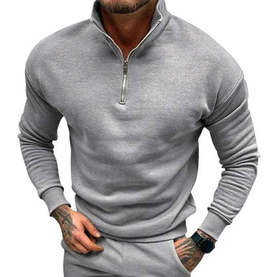 Rassell | Contemporary Design Half-Zip Sweater for Men