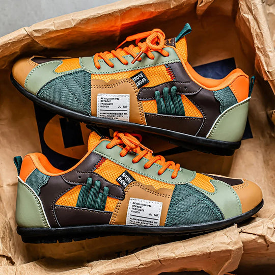 Castell | Multicolor Retro Sneakers DELVANE PARIS