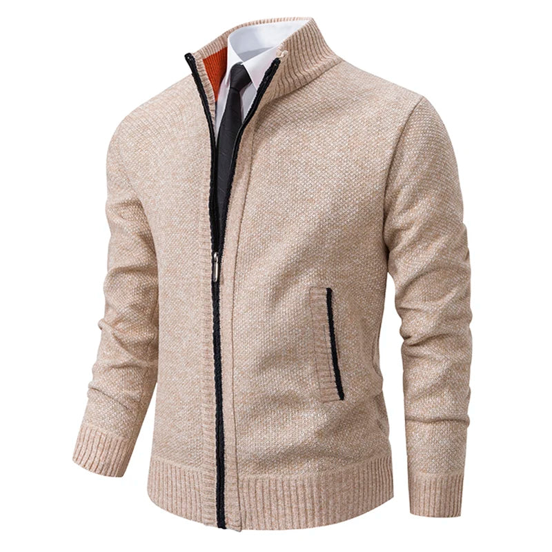 Louis™ | Cardigan Zippé Homme Chaud & Élégant