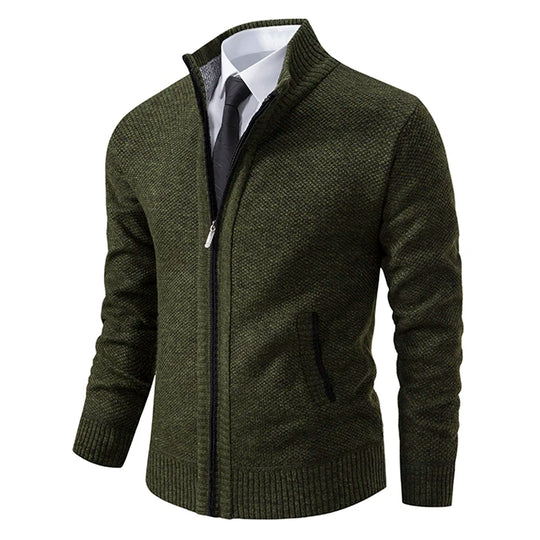 Louis™ | Cardigan Zippé Homme Chaud & Élégant