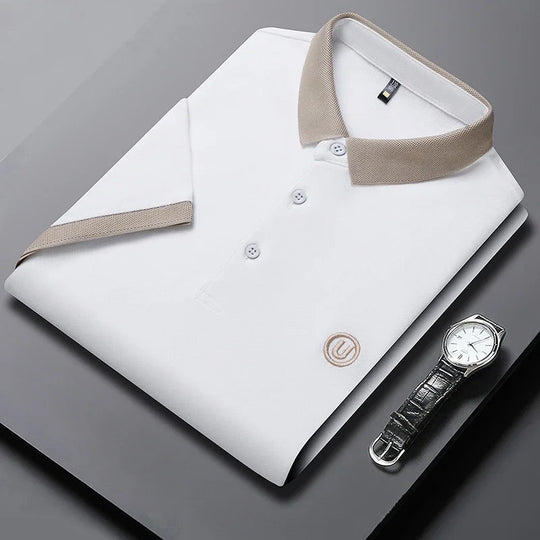 Matteo™ | Men's Premium Contrast Cotton Polo