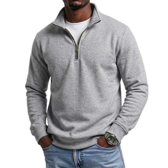 Mathieu™ | Men's Zip-Collar Sweatshirt