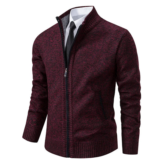 Louis™ | Cardigan Zippé Homme Chaud & Élégant