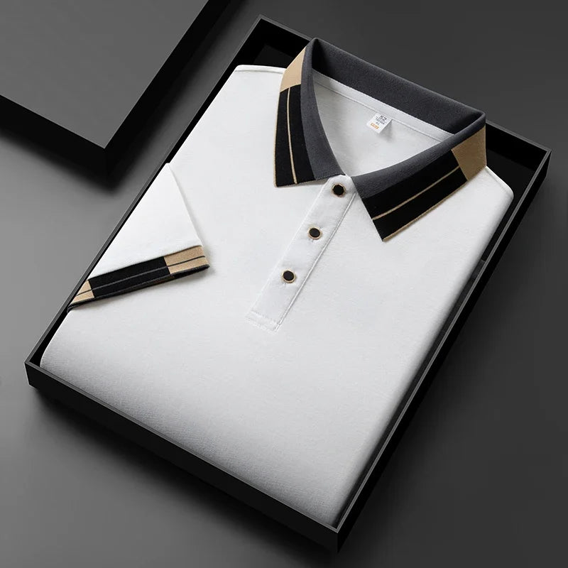 Stefano™ | Men's Wrinkle-Resistant Casual Polo