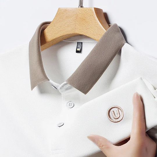 Matteo™ | Men's Premium Contrast Cotton Polo