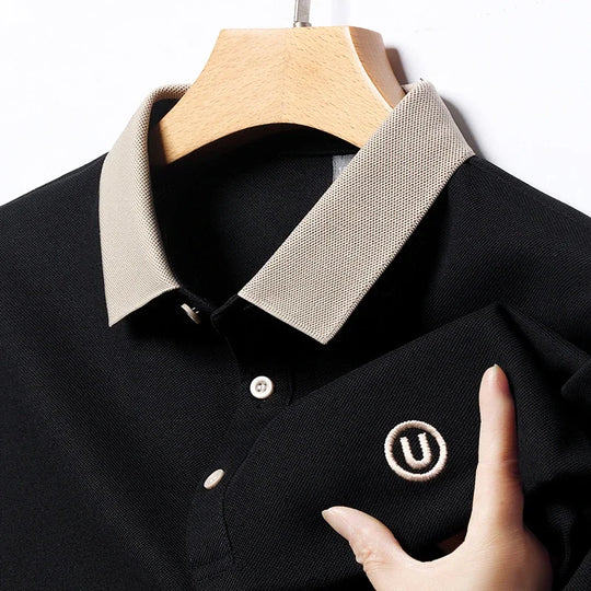 Matteo™ | Men's Premium Contrast Cotton Polo