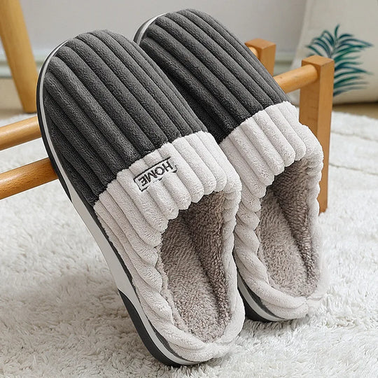 Kester | Comfortable Striped Slippers for Men